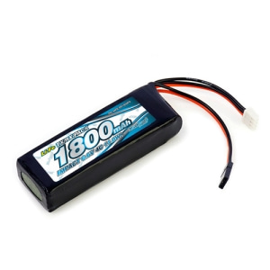 IMPACT Li-Fe Battery 1800mAh/6.6V 4C Flat Size for Tx &amp; Rx  