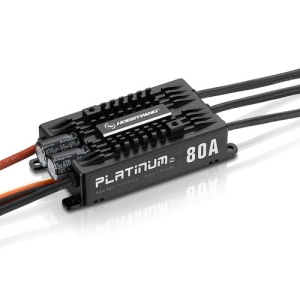 [프로급]Platinum 80A V4 변속기 6셀 지원 (GOBLIN 380/480~500급 3D헬기/대중형 3D비행기)  