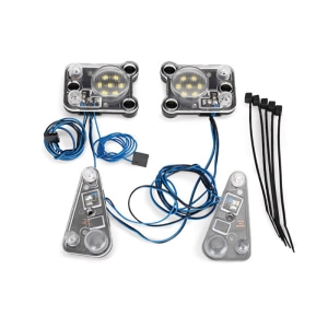 AX8027 LED headlight/tail light kit TRX-4 디펜더바디용 전조등/후미등 AX8028 레귤레이터 필요  