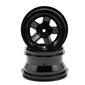 AX7671 Traxxas LaTrax Teton 5-Spoke Wheels (Black) (2)