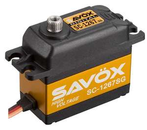 [SC-1267SG] Savox SC-1267MG &quot;Super Speed&quot; Digital Steel Gear Servo (High Voltage) 