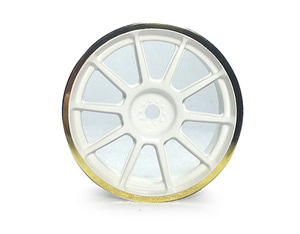[타미야 한정판 휠] TA84254 MN Mesh Wheel White&amp;Gold Rim/±2 (4Pcs)