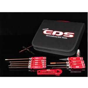 EDS-290907 EDS TOOLS FOR NITRO CARS WITH TOOL BAG - 12 PCS.