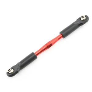 AX3738 Traxxas 49mm Camber Link Turnbuckle (Red)