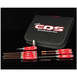 EDS-290912 EDS TOOLS FOR ELECTRIC TOURING CARS WITH TOOL BAG - 9 PCS.