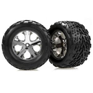 AX3669 Talon 2.8 Front Tires On All-Star Stampede (2)