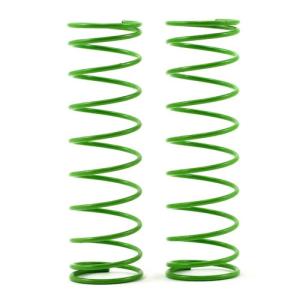 AX3758A Front Shock Spring Set (Green) (2) (Grave Digger)