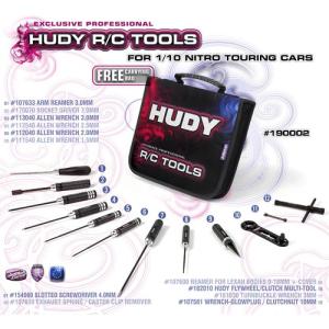 HUDY SET OF TOOLS + CARRYING BAG - FOR NITRO TOURING CARS