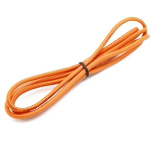 171000733-0 Turnigy High Quality 16AWG Silicone Wire 1m (Orange)