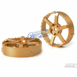 102089GD MST Gold 106 wheel (2 PCS) 102089GD