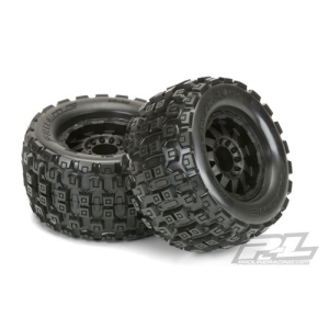 AP10127-13 Badlands MX38 3.8&quot; (Traxxas Style Bead) All Terrain Tires Mounted