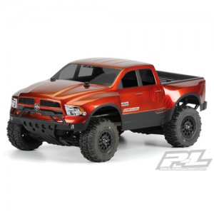 AP3420 2013 Ram 1500 True Scale Clear Body for PRO-2 SC Slash Slash 4X4 and SC10 (requires extended body mount kit)