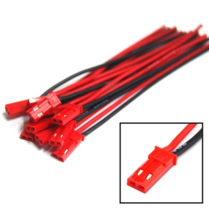 UP-AM9017A Male JST BEC Silicone cable (10pcs/bag)(9683,AM-9017A)