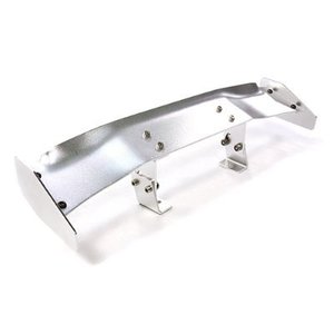 V2 Realistic 1/10 Size Aluminum Rear Wing 165mm Width C24896SILVER