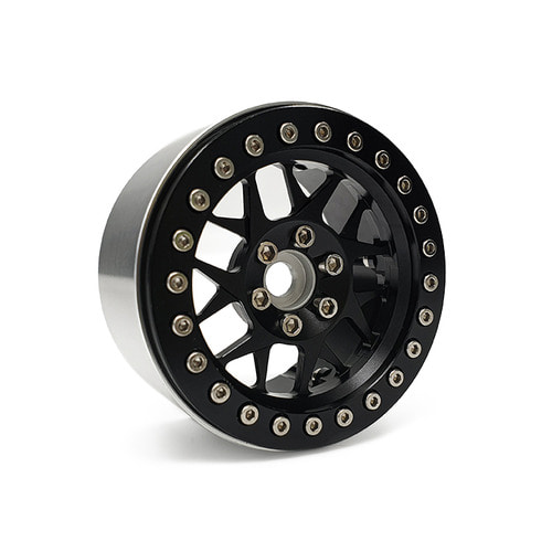 CN01 Aluminum beadlock wheels (Black) (4)│2.2 메탈 비드락휠