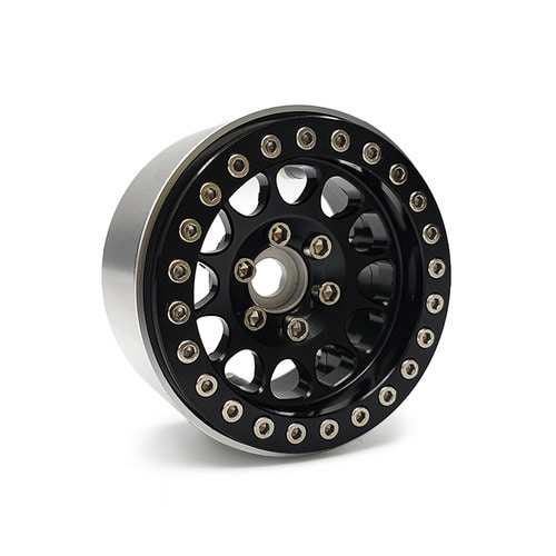 1.9 CN01 Aluminum beadlock wheels (Black) (4)│1.9 메탈 비드락휠