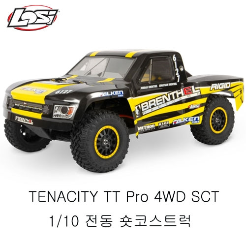 LOSI 1/10 Tenacity TT Pro, Brenthal, SMART ESC: 1/10 4WD RTR