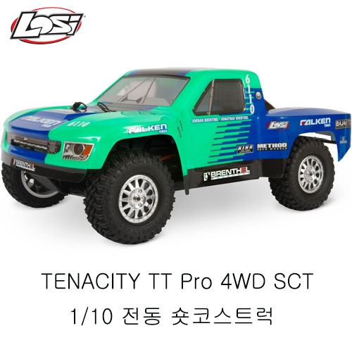 LOSI 1/10 Tenacity TT Pro, Falken, SMART ESC: 1/10 4WD RTR