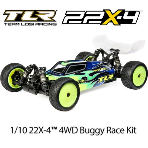 [최신형 4륜 하이엔드급 버기]TLR 22X-4 1/10 4WD Buggy Race Kit