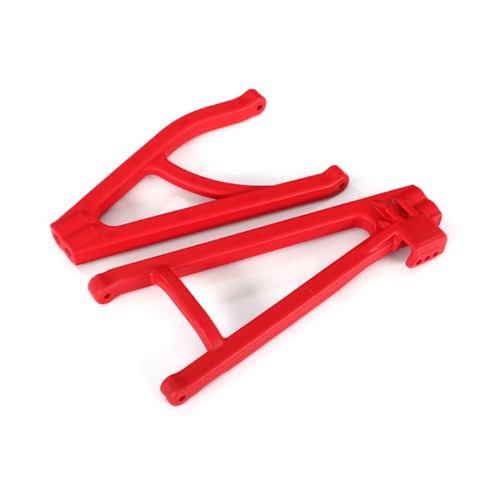 AX8634R SUSPENSION ARMS, RED, REAR (LEFT), HEAVY DUTY, ADJUSTABLE WHEELBASE (UPPER (1)/ LOWER (1)