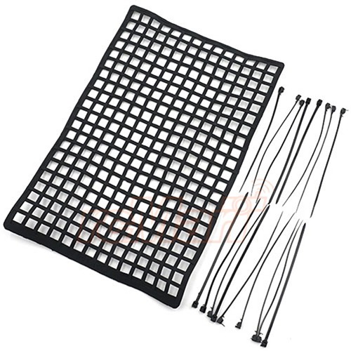 GRC Accessory Rubber Luggage Net Set Black For RC Crawler