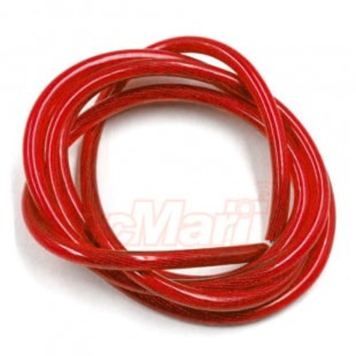 Yeah Racing 12AWG Transparent Wire 1m RED