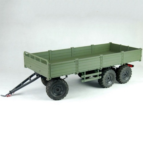 [#90100032] 1/12 T005A Articulated 3-Axle Trailer Kit (적재함 605 x 260mm)