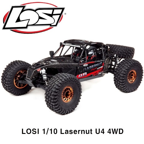 레이저넛 LOSI 1/10 Lasernut U4 4WD Brushless RTR with Smart ESC