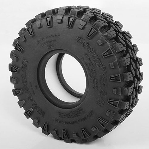 [#Z-T0167] [2개] Goodyear Wrangler Duratrac 1.9&quot; 4.75&quot; Scale Tires (크기 120 x 40.8mm)