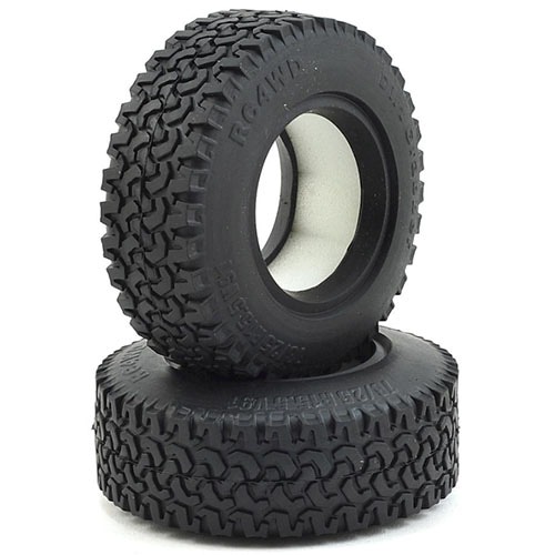 [#Z-T0021] [2개] Dirt Grabber 1.55&quot; All Terrain Truck Tires (크기 76 x 24mm)
