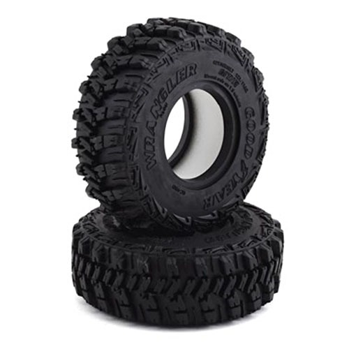 [#Z-T0160] [2개] Goodyear Wrangler MT/R 1.9&quot; 4.19&quot; Scale Tires (크기 106.4 x 38.3mm)