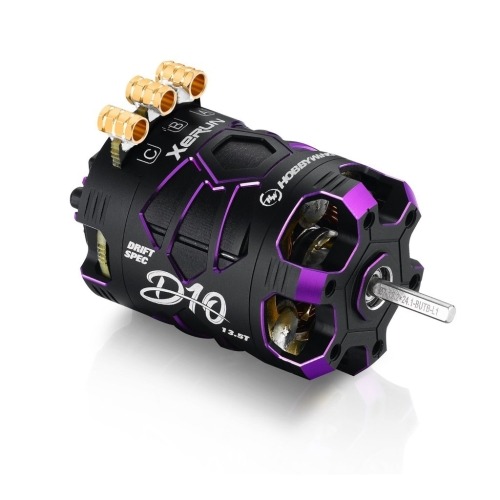 [드리프트 모터] Xerun D10 13.5T 2900Kv Sensored Brushless Motor - Purple Spirit Edition
