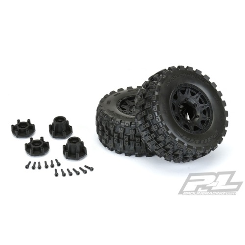 #10174-10 Badlands MX28 HP 2.8&quot; All Terrain BELTED Truck Tires Mounted