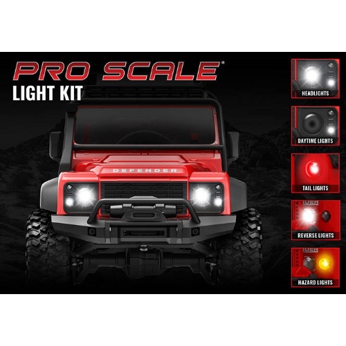 AX9784 TRX-4M® Defender Pro Scale™ Light Set - 차량 미포함 TRX4M LED